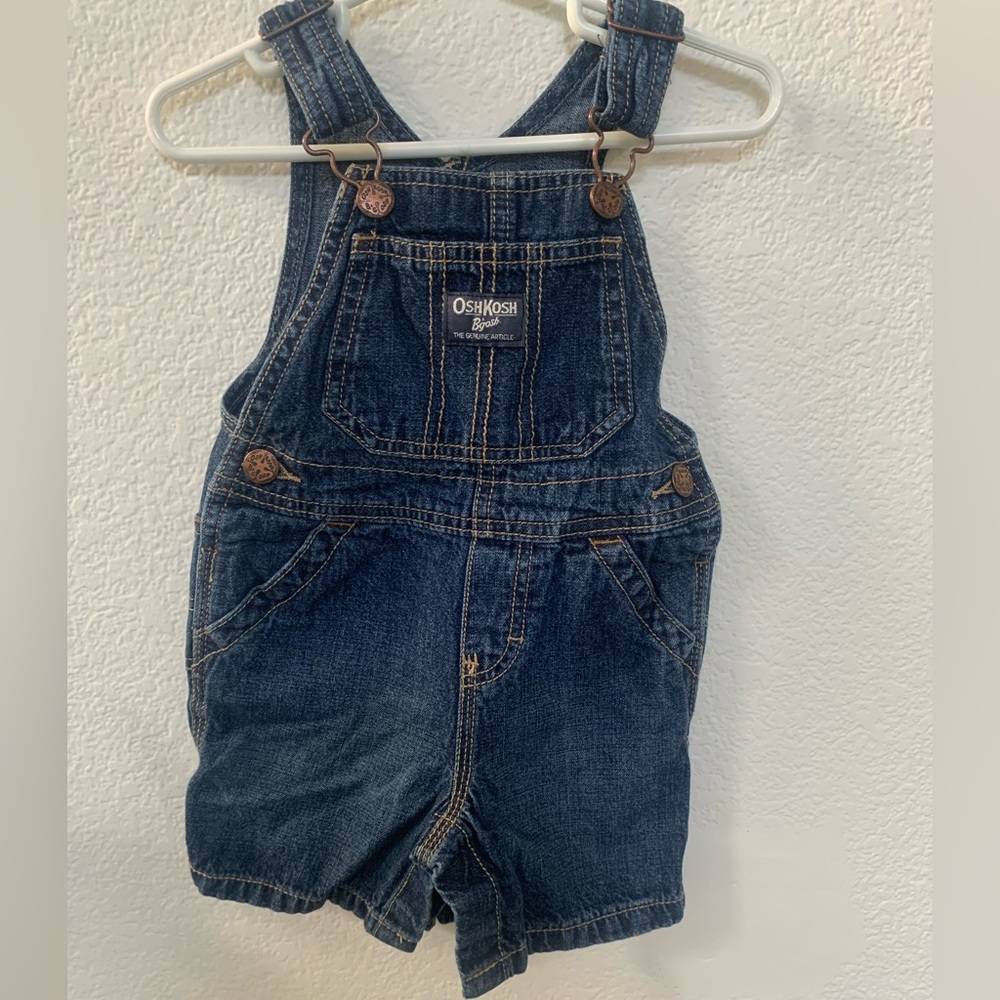18 months denim overalls